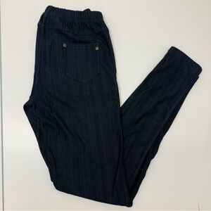 LARA Dark Blue Denim Leggings